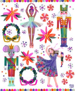 Nutcracker Christmas Icons