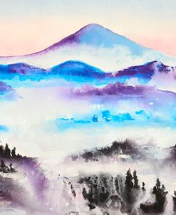 Mountain Mist Landscape