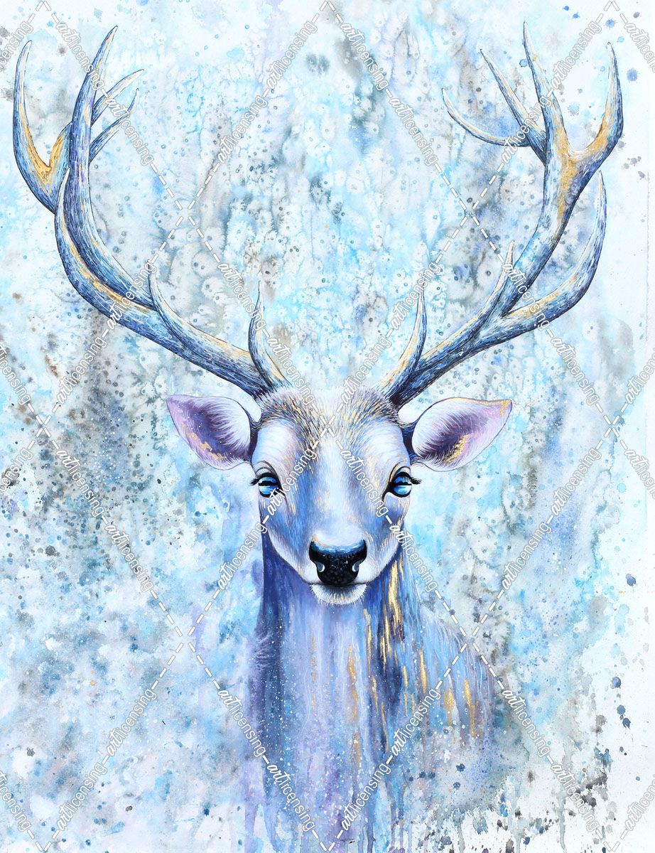 Blue Spirit Deer
