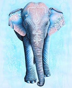 Painted Asian Elephant