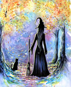 Witch and Black Cat