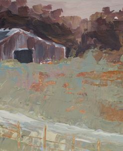 Brown Barn Abstract