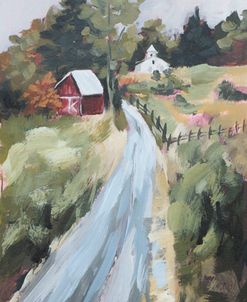 Red Barn and Church