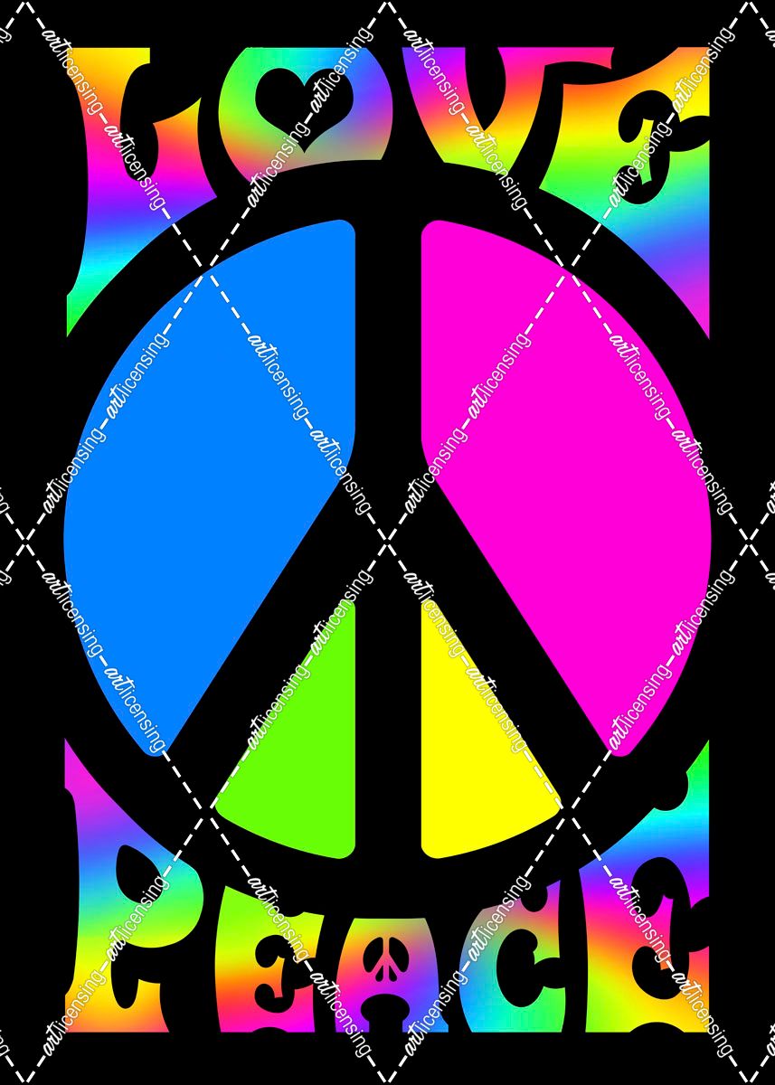 Retro Peace Sign