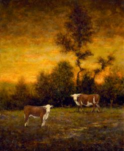 Cowsiness In Gold