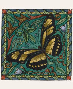 Apple Butterfly Tile