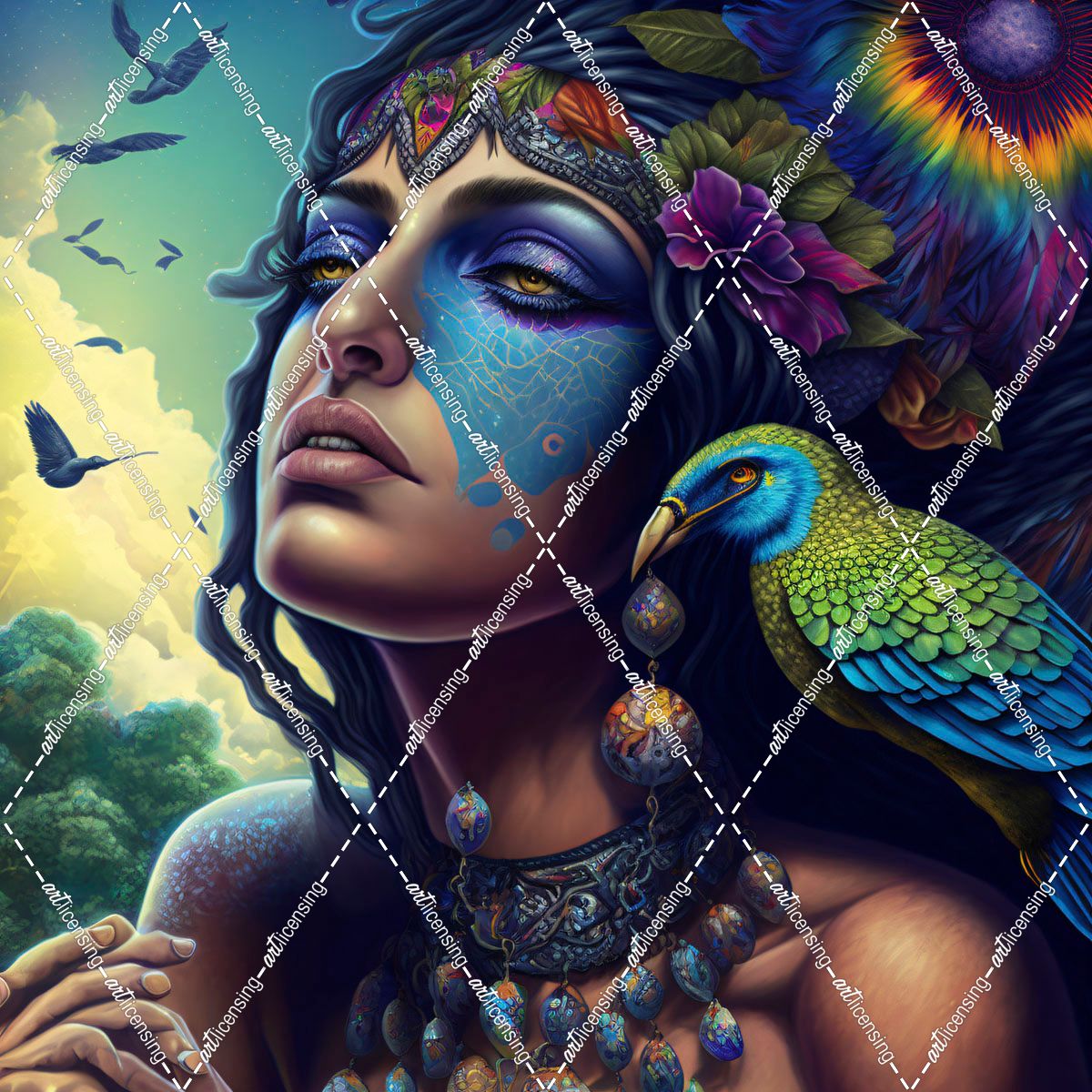 Parrot Priestess