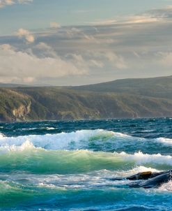 Newfoundland Sunset Surf 7070