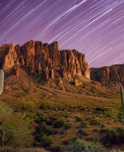 Lost Dutchman Star Trails 4-16 7740