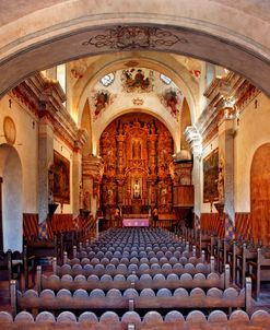 San Xavier from front door 9894