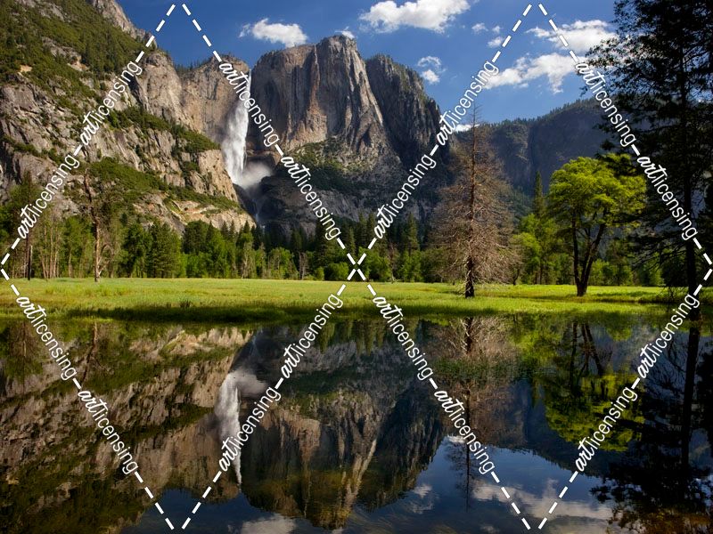 Yosemite Falls Reflection 6-11 4947
