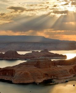 Alstrom Point UT Sunrise 1945