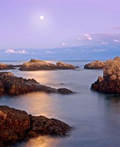 Acadia NP Moonrise 0666