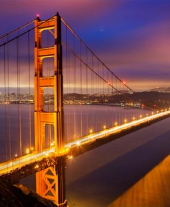 Golden Gate Bridge Dusk 7903