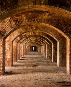 Dry Tortugas Fort Jefferson Hallway 1470
