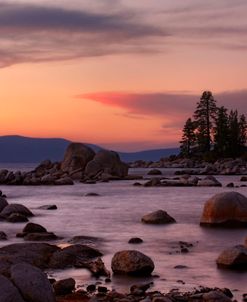 Lake Tahoe Zephyr Cove Dusk 6242