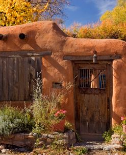 Santa Fe Canyon Rd Door NM 5903