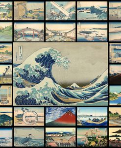 Views Of Mt Fuji Collage