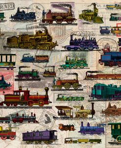 Trains Collage