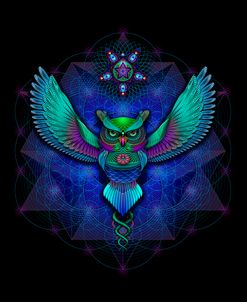 Sacred Geometry Owl