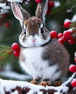 Fat Snow Bunny Berrys