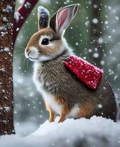 Snow Bunny Neck Scarf