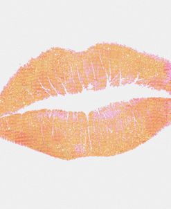 Peach and Gold Lips