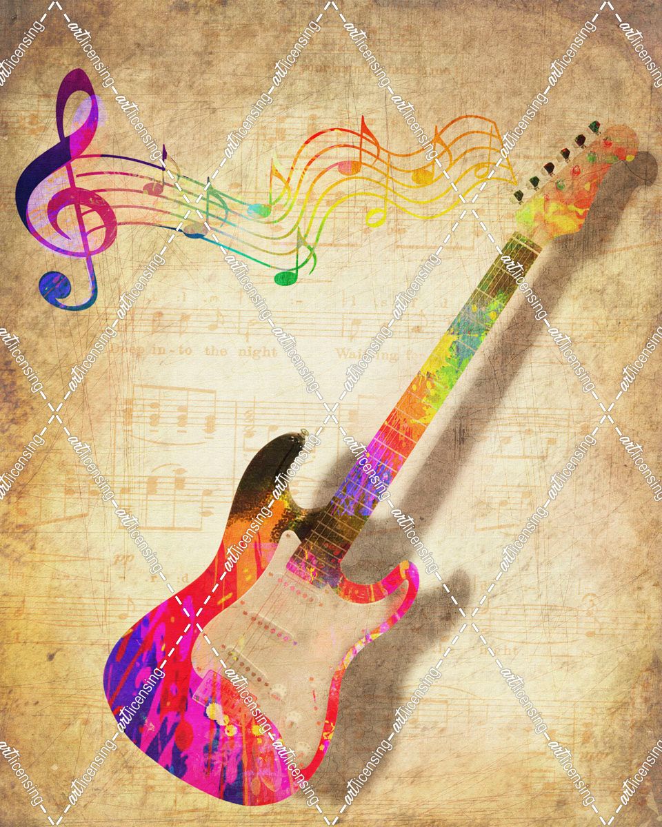 Color Music Guitar