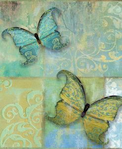 Damask & Butterflies II