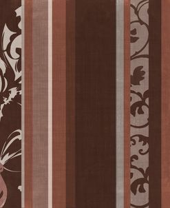Chocolate Autumn Stripe