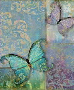 Damask & Butterflies III