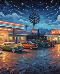 Route 66 Retro Gas Station 1