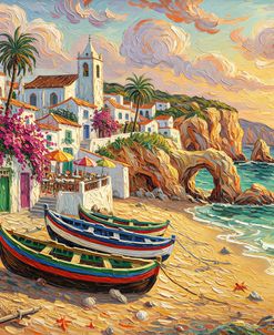 Mediterranean Sunset Beach