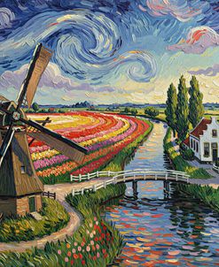 Tulip Fields Of Holland 1