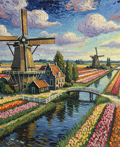 Tulip Fields Of Holland 2