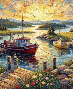 Fishing Boat Harbor 2