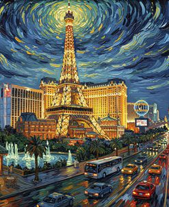 Las Vegas Strip By Night 2