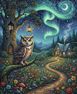 Aurora Forest Owl 2