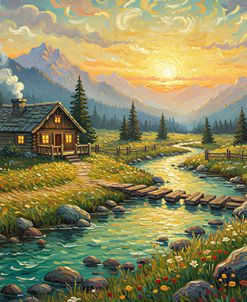 Mountain River Cabin