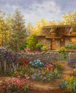 Cottage Garden in Full Bloom