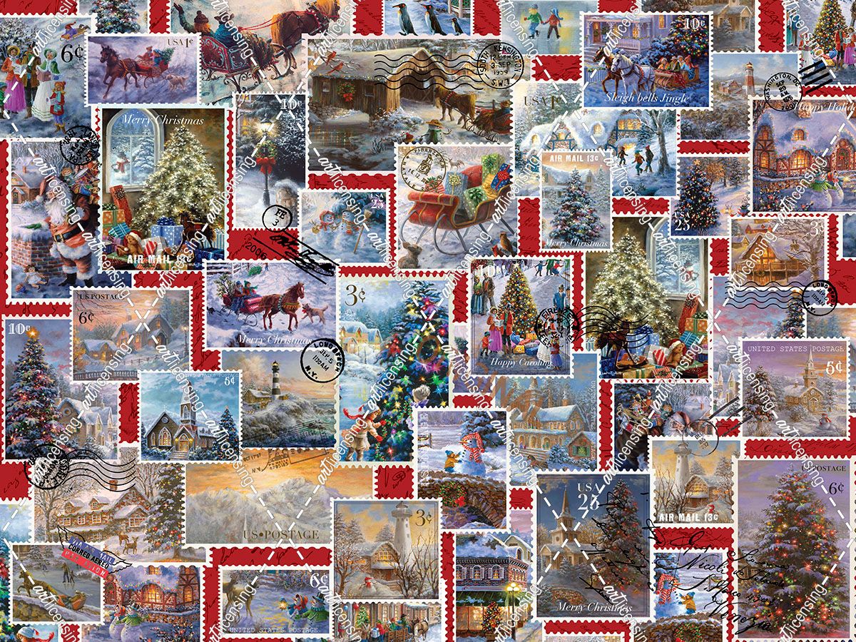 Christmas Stamps Collection