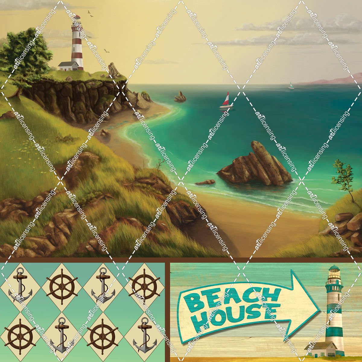 Lighthouse Ocean 09