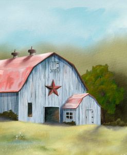 Barn watercolor