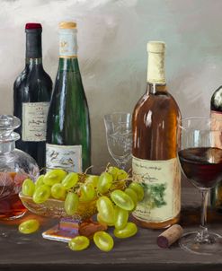 Wine and grapes