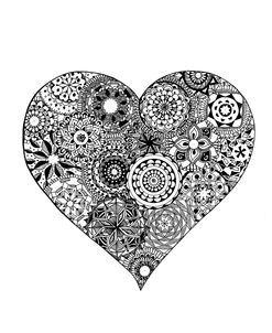 Mandala Heart