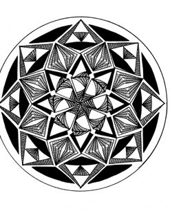 Geometric Morning Mandala