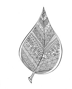 Patterned Leaf