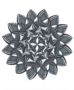 Gray Mandala Attraction