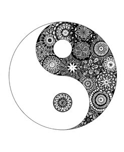 Mandala Yin Yang