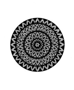 Floral Burst Mandala